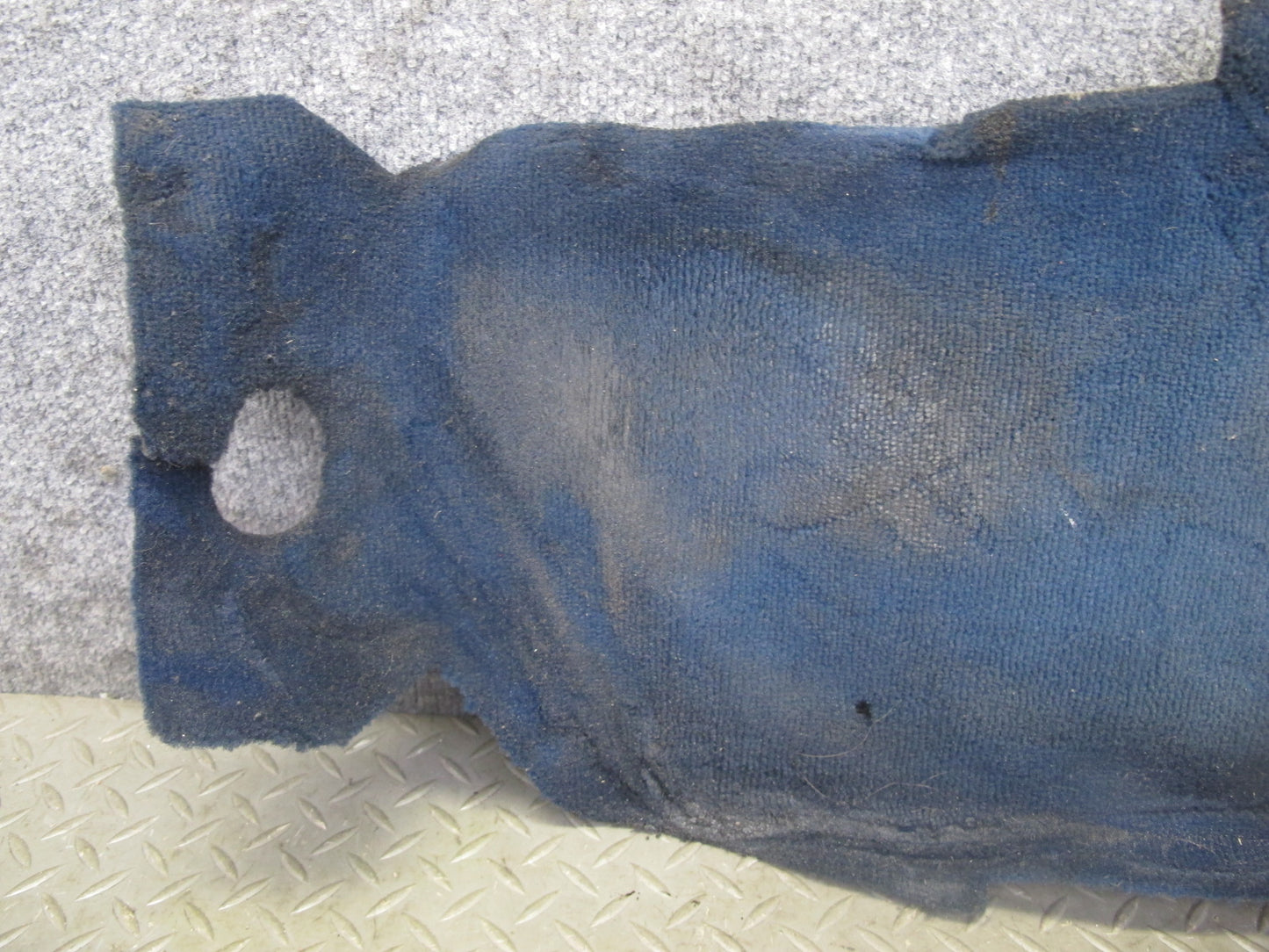 82-85 Mercedes W123 300D 240D Center Console Left & Right Side Trim Blue Set OEM