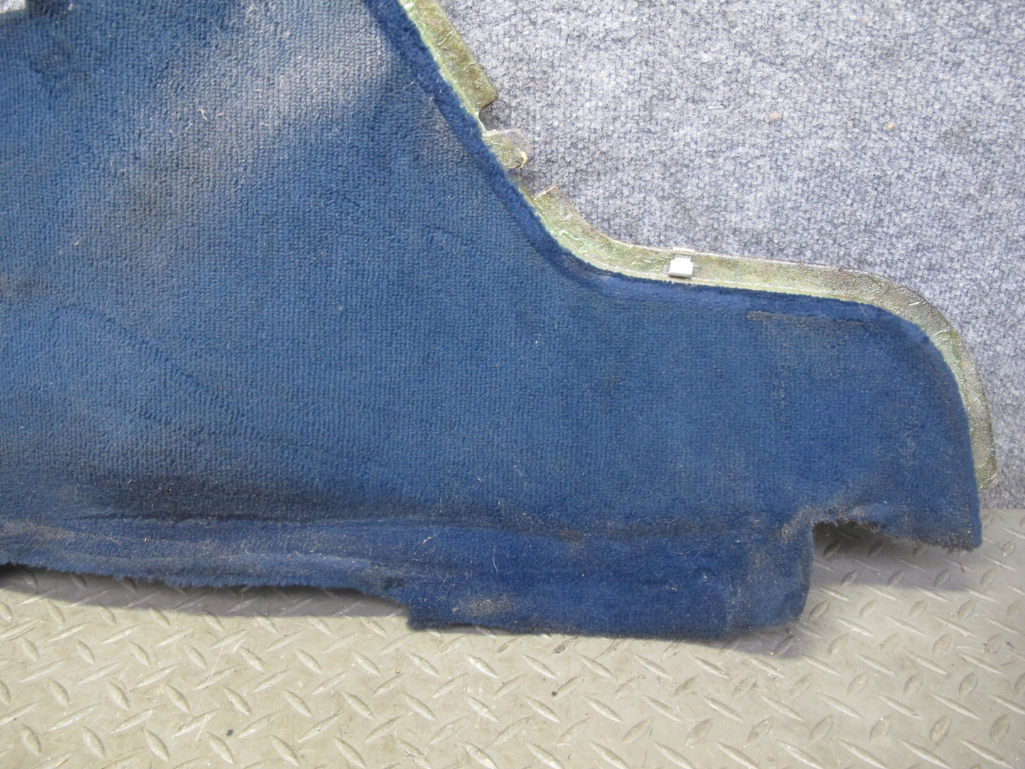 82-85 Mercedes W123 300D 240D Center Console Left & Right Side Trim Blue Set OEM