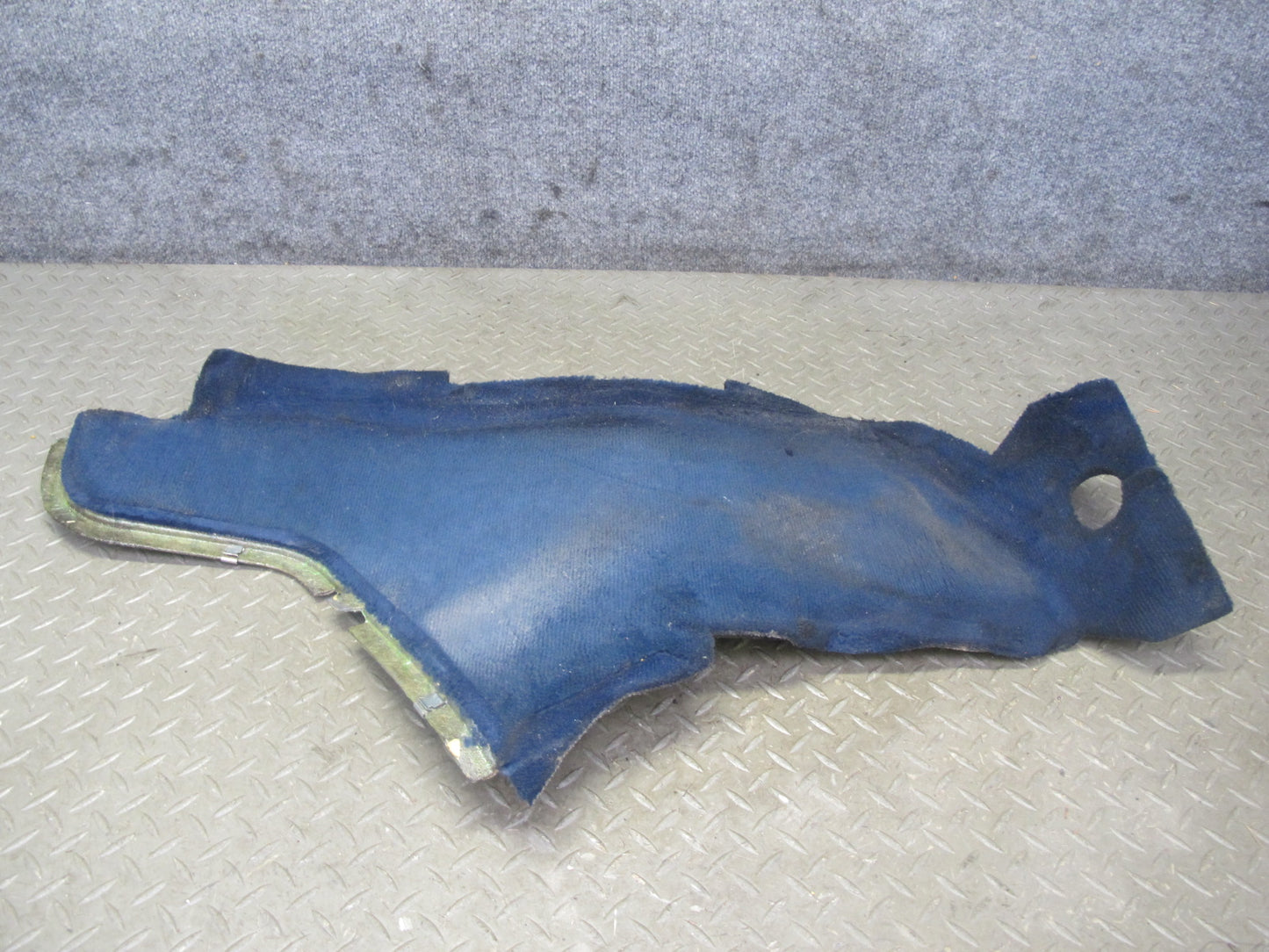 82-85 Mercedes W123 300D 240D Center Console Left & Right Side Trim Blue Set OEM