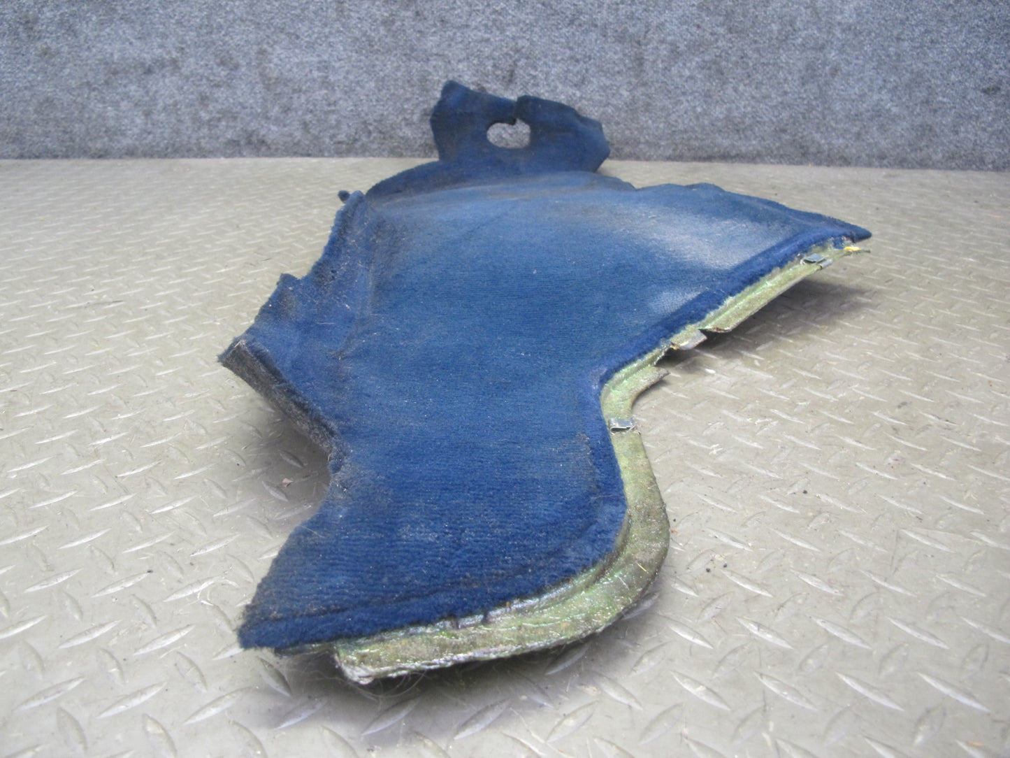 82-85 Mercedes W123 300D 240D Center Console Left & Right Side Trim Blue Set OEM
