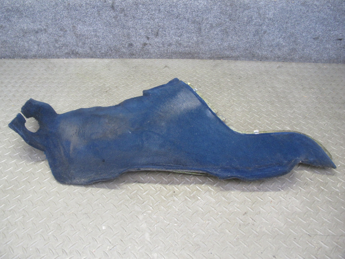82-85 Mercedes W123 300D 240D Center Console Left & Right Side Trim Blue Set OEM