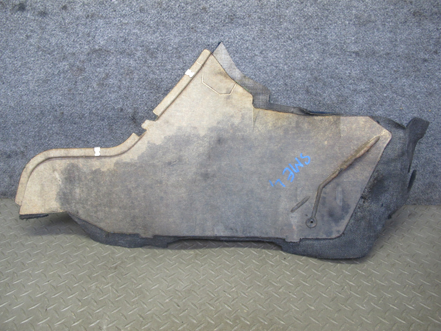 82-85 Mercedes W123 300D 240D Center Console Left & Right Side Trim Blue Set OEM