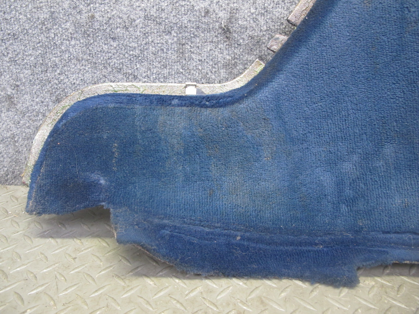 82-85 Mercedes W123 300D 240D Center Console Left & Right Side Trim Blue Set OEM