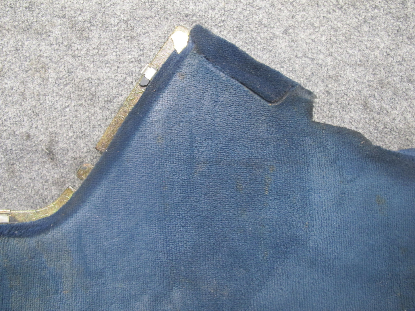 82-85 Mercedes W123 300D 240D Center Console Left & Right Side Trim Blue Set OEM