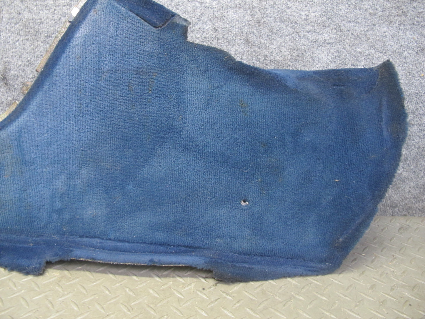 82-85 Mercedes W123 300D 240D Center Console Left & Right Side Trim Blue Set OEM
