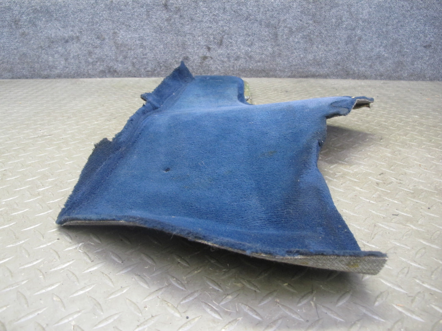 82-85 Mercedes W123 300D 240D Center Console Left & Right Side Trim Blue Set OEM