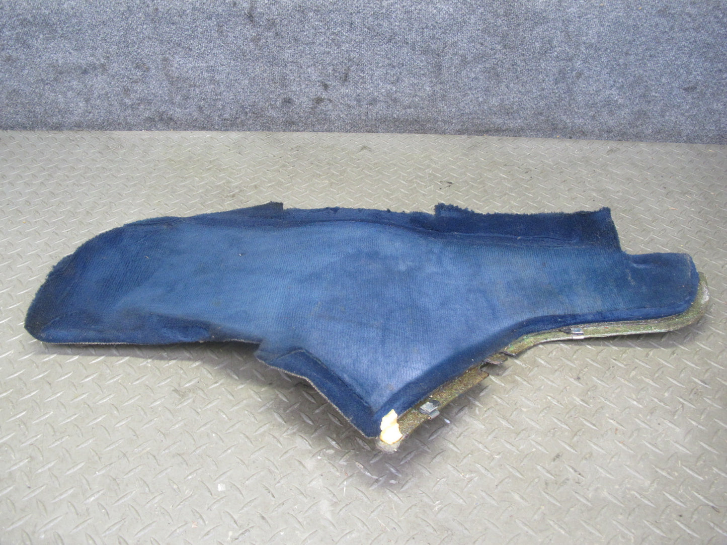 82-85 Mercedes W123 300D 240D Center Console Left & Right Side Trim Blue Set OEM