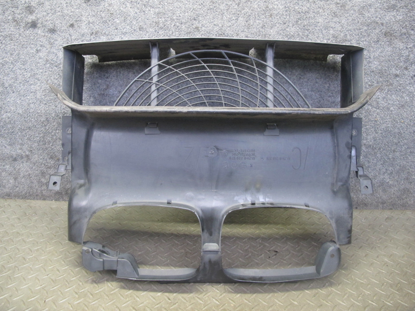 01-03 BMW E46 330ci Coupe Convert Front Radiator Air Duct Panel 8268371 OEM