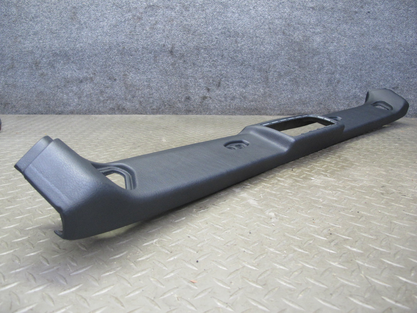 01-06 BMW E46 330ci Convertible Front Upper Headliner Trim Cover Panel Black OEM