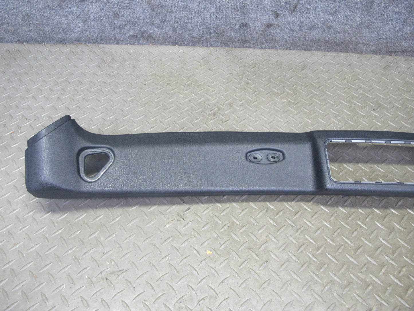 01-06 BMW E46 330ci Convertible Front Upper Headliner Trim Cover Panel Black OEM