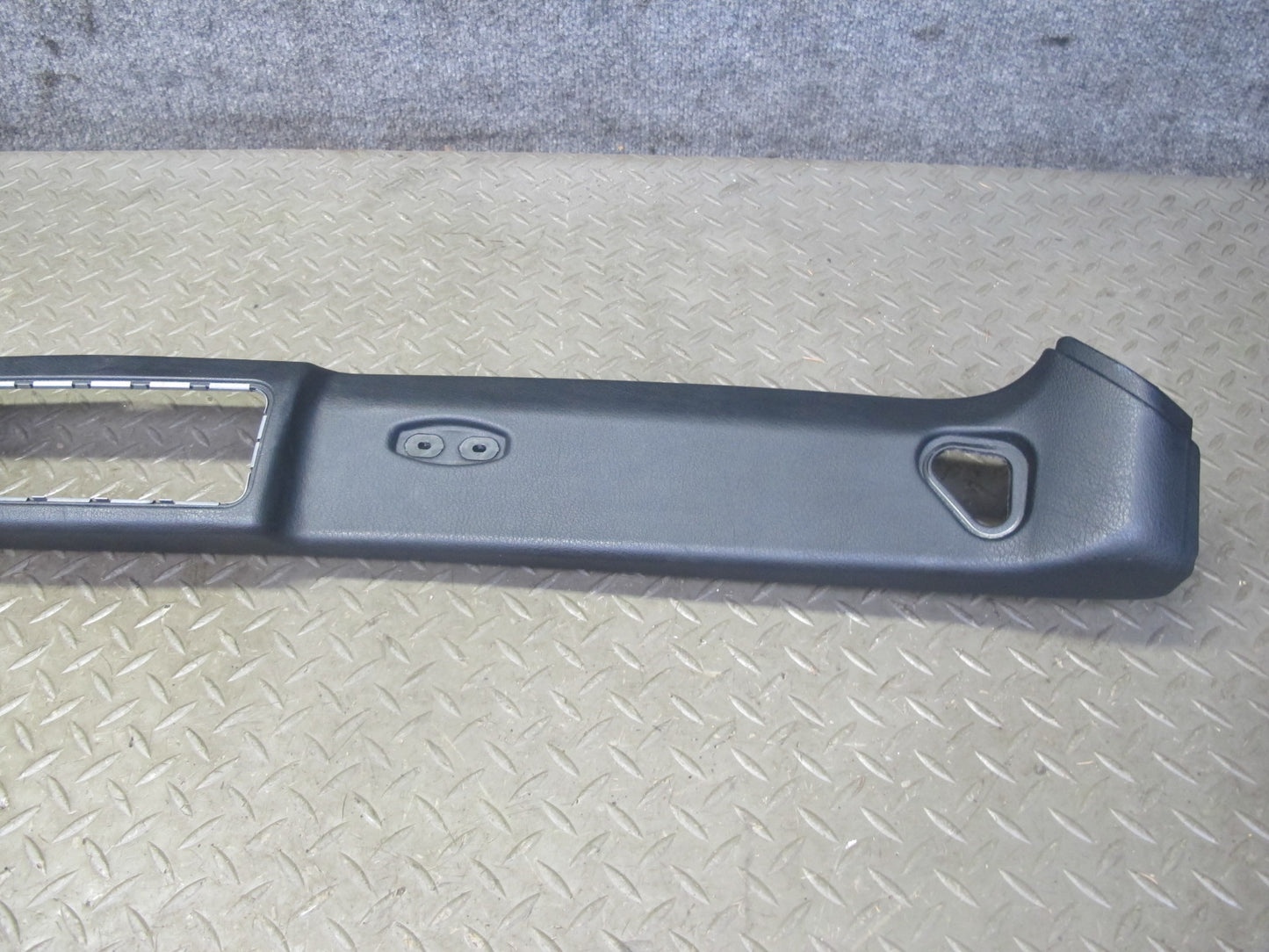 01-06 BMW E46 330ci Convertible Front Upper Headliner Trim Cover Panel Black OEM