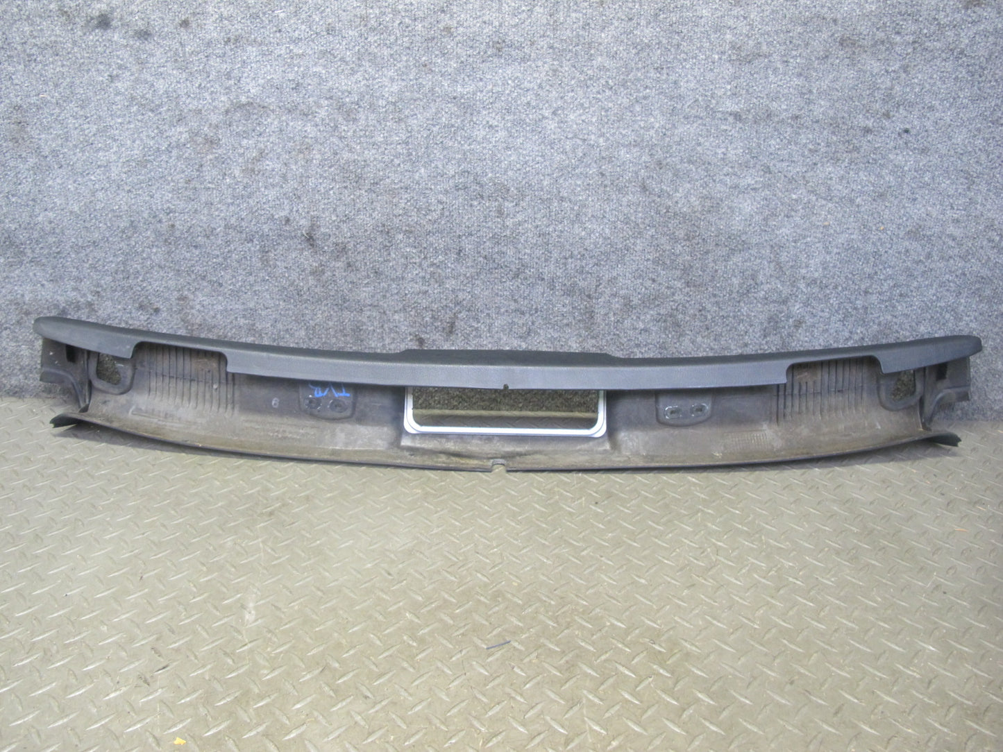 01-06 BMW E46 330ci Convertible Front Upper Headliner Trim Cover Panel Black OEM