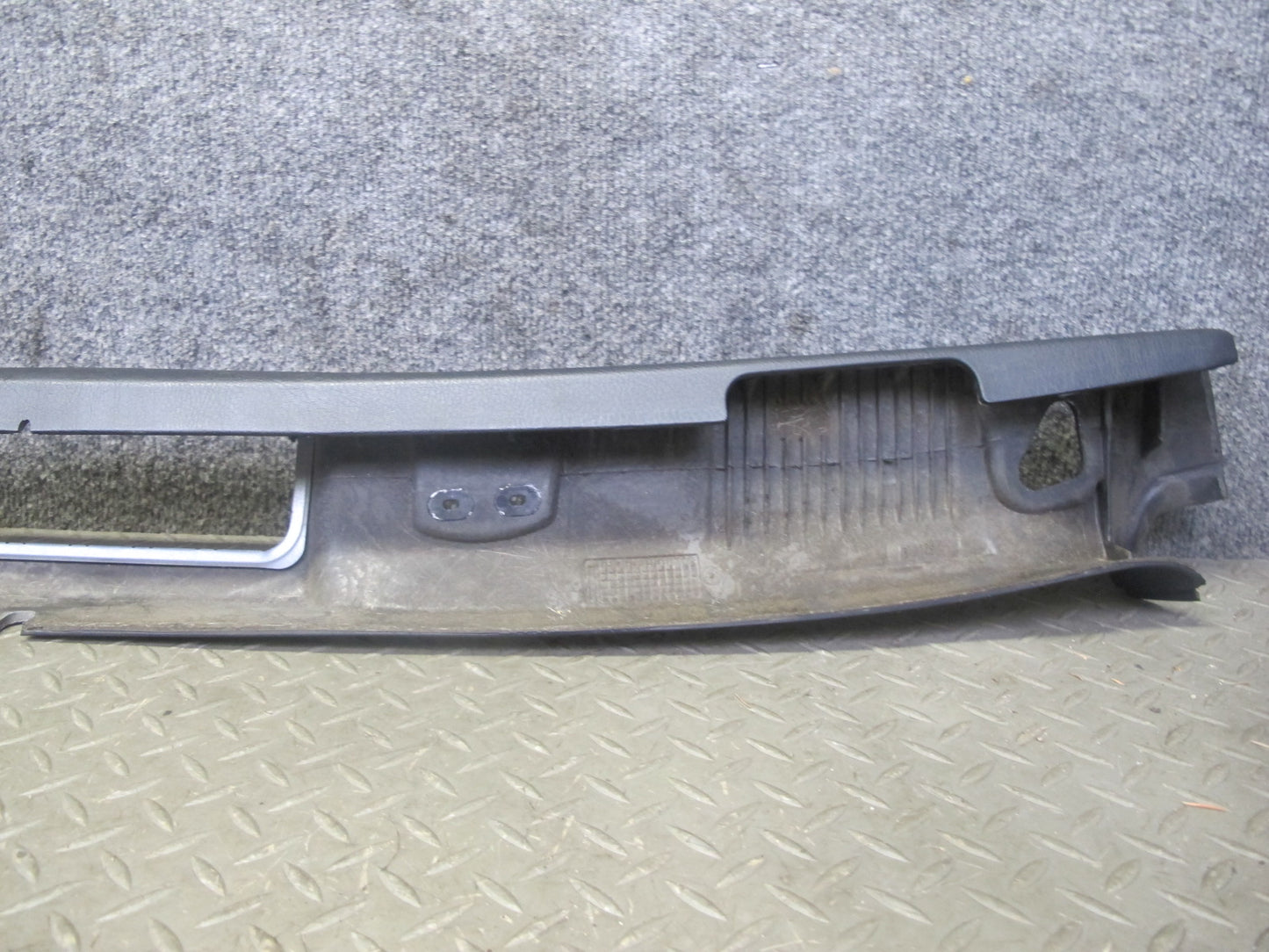 01-06 BMW E46 330ci Convertible Front Upper Headliner Trim Cover Panel Black OEM