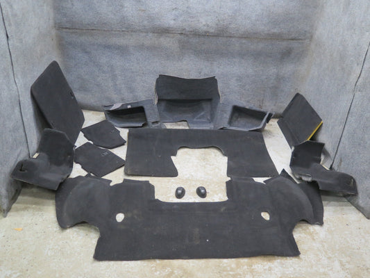 98-04 Chevrolet Corvette C5 Targa Floor MAT Trunk Liner Carpet Cover Set OEM