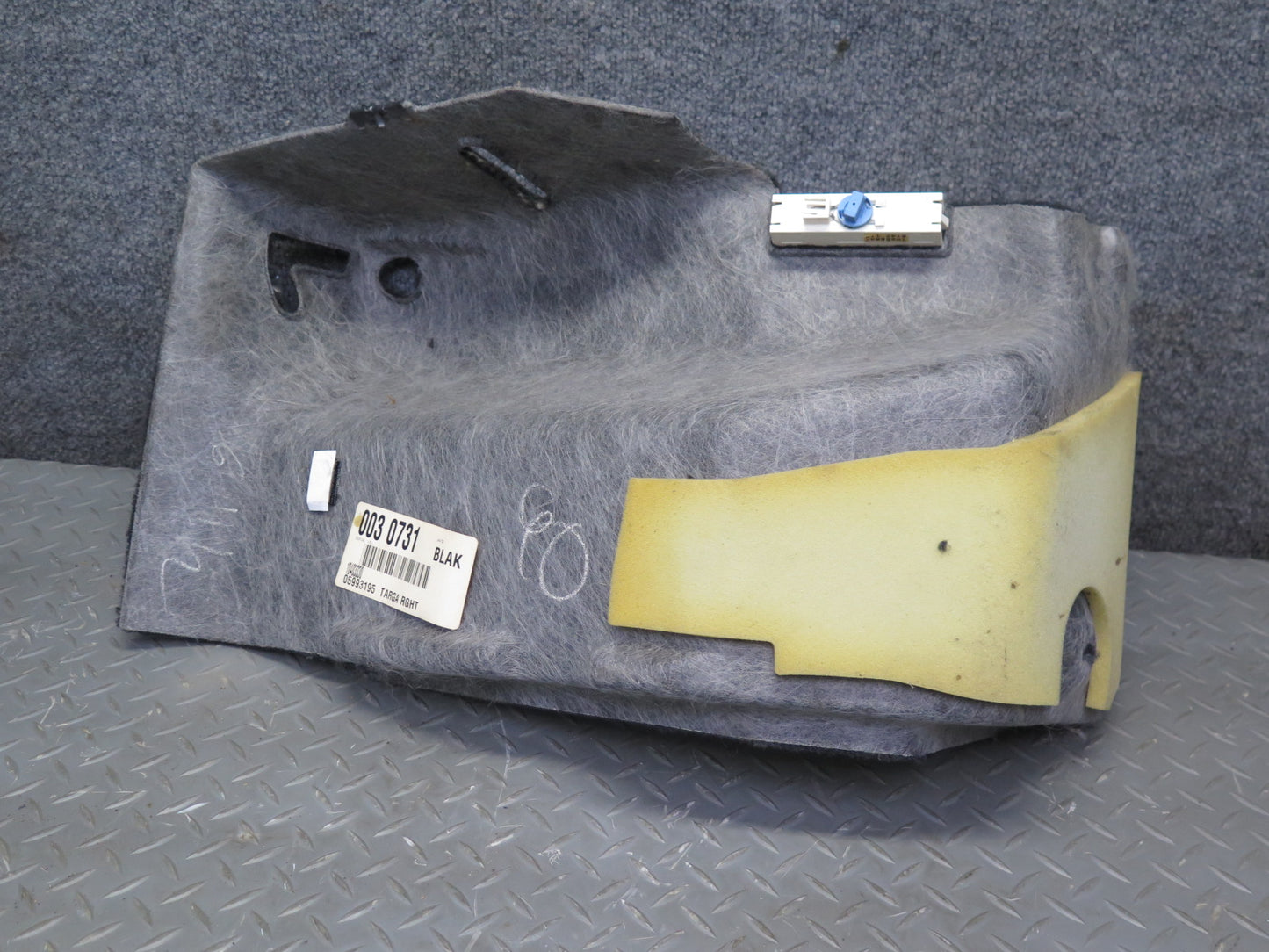 98-04 Chevrolet Corvette C5 Targa Floor MAT Trunk Liner Carpet Cover Set OEM