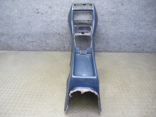 82-85 Mercedes W123 300D 240D Center Console Trim Panel Cover Blue OEM