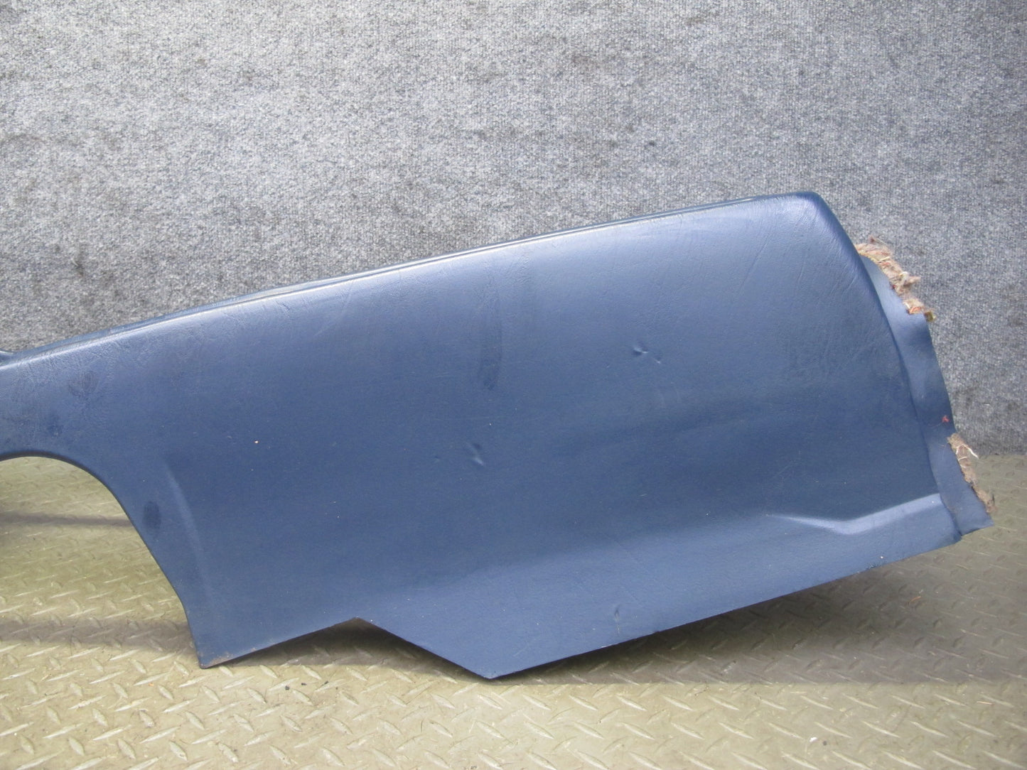 82-85 Mercedes W123 300D 240D Center Console Trim Panel Cover Blue OEM