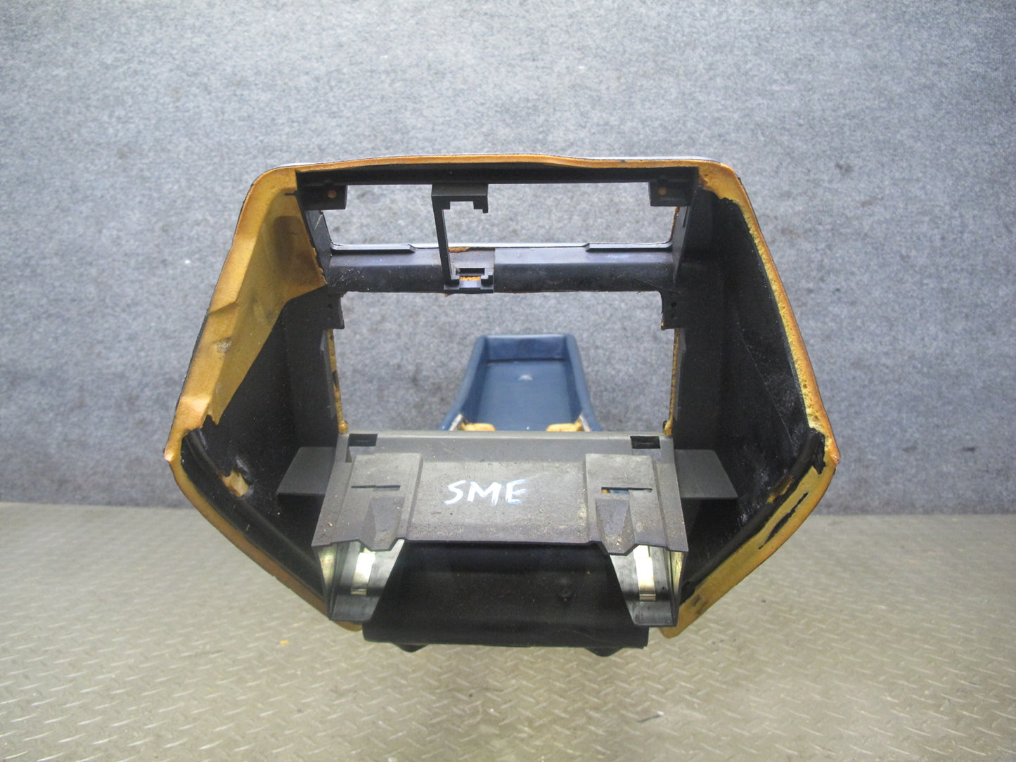 82-85 Mercedes W123 300D 240D Center Console Trim Panel Cover Blue OEM