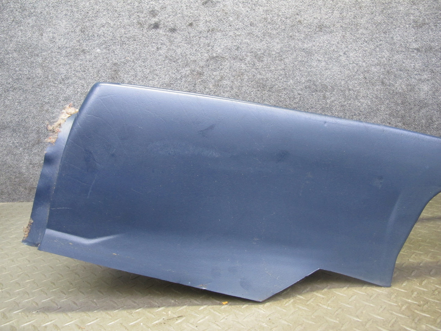 82-85 Mercedes W123 300D 240D Center Console Trim Panel Cover Blue OEM