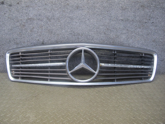73-89 Mercedes R107 Sl-class Front Radiator Hood Chrome Grille w Emblem OEM
