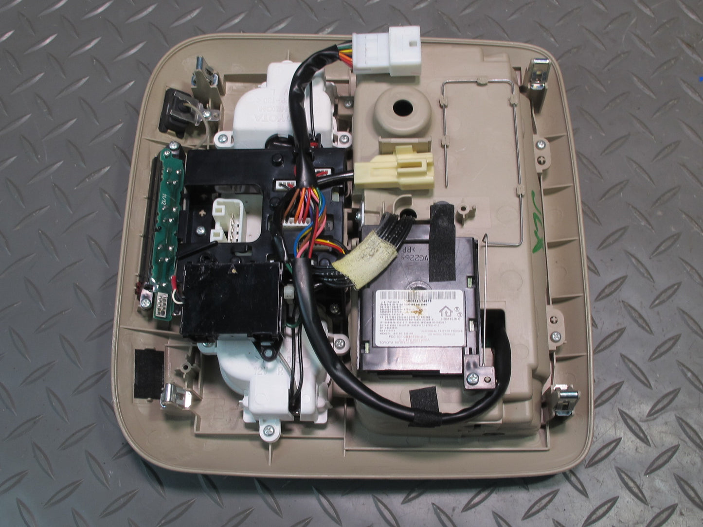 2003-2007 Lexus UZJ100L LX470 Upper Roof Overhead Console Dome Light Lamp Set