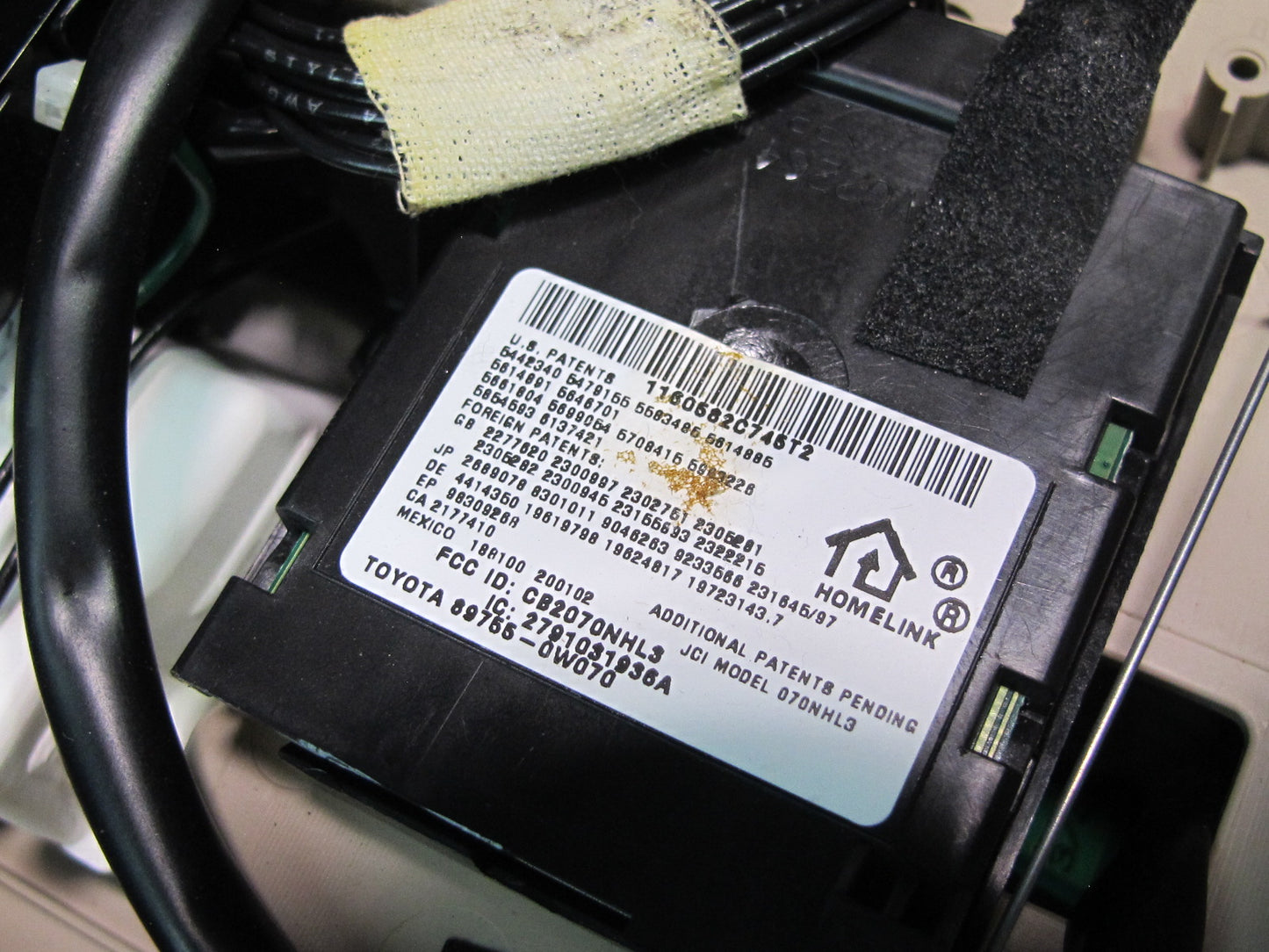 2003-2007 Lexus UZJ100L LX470 Upper Roof Overhead Console Dome Light Lamp Set