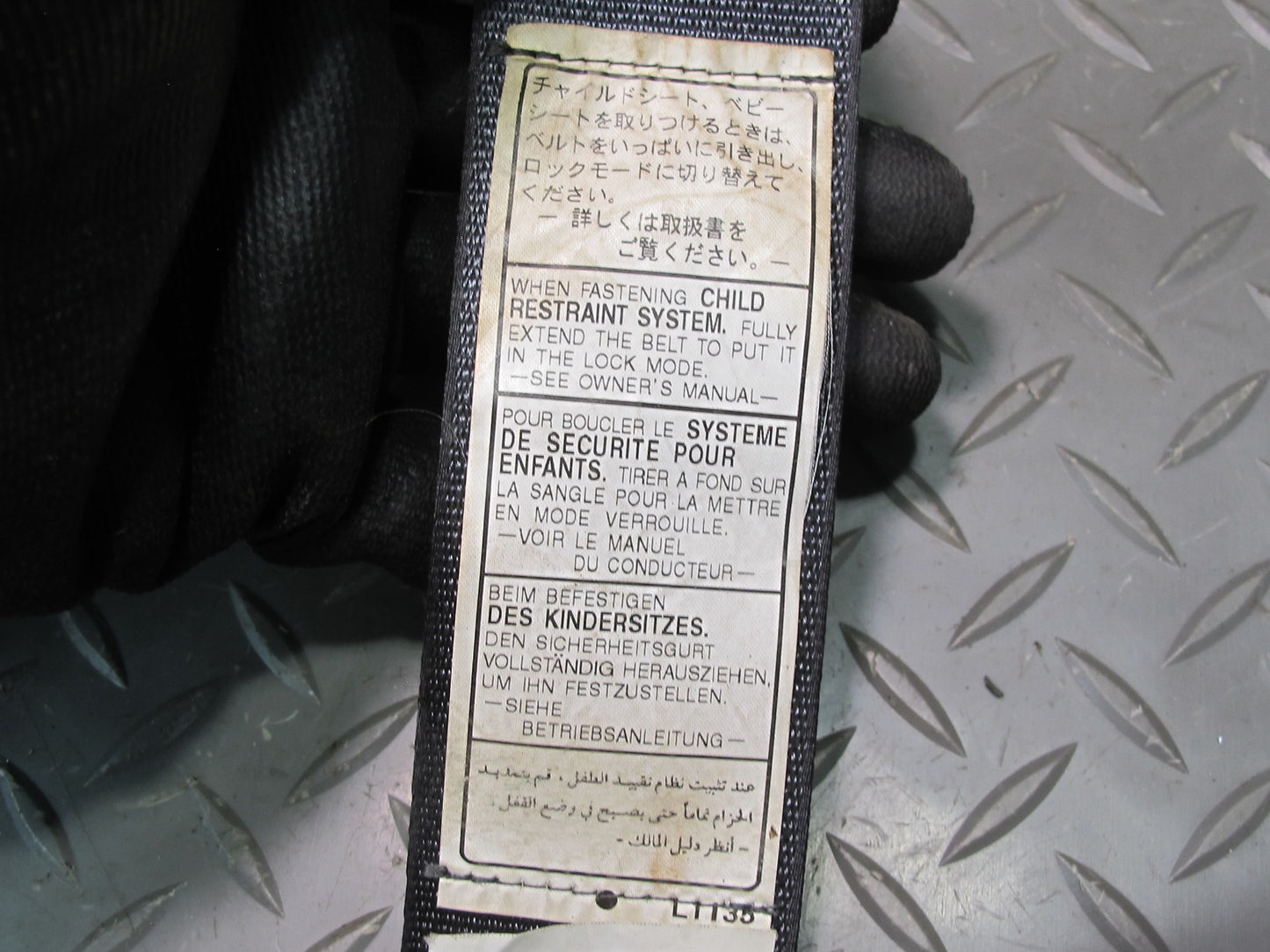 08 LEXUS USE20L IS-F REAR LEFT RIGHT SEATBELT RETRACTOR SET OEM