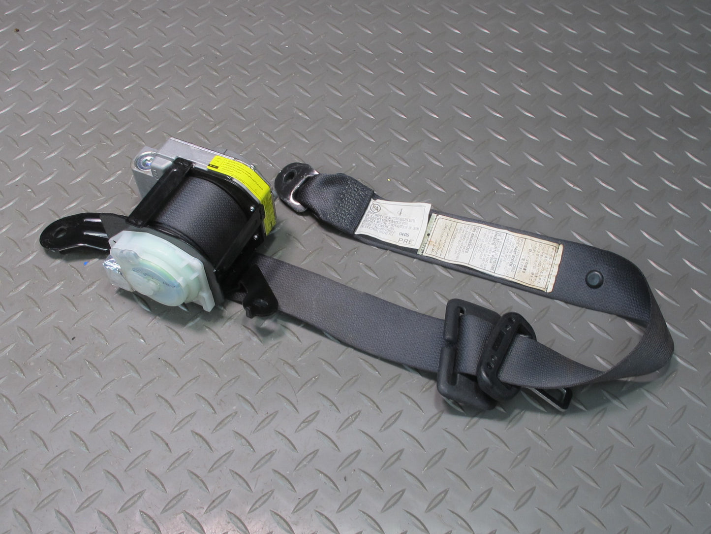 08 LEXUS USE20L IS-F REAR LEFT RIGHT SEATBELT RETRACTOR SET OEM