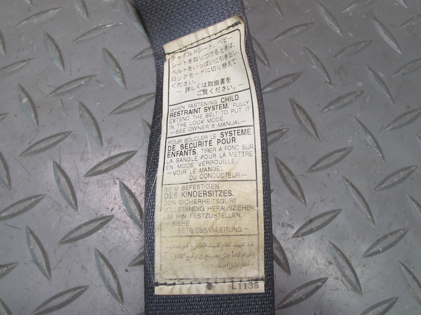 08 LEXUS USE20L IS-F REAR LEFT RIGHT SEATBELT RETRACTOR SET OEM