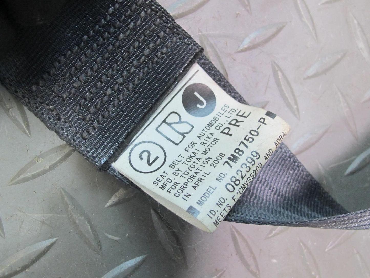 2008 LEXUS USE20L IS-F FRONT LEFT RIGHT SEATBELT RETRACTOR SET OEM