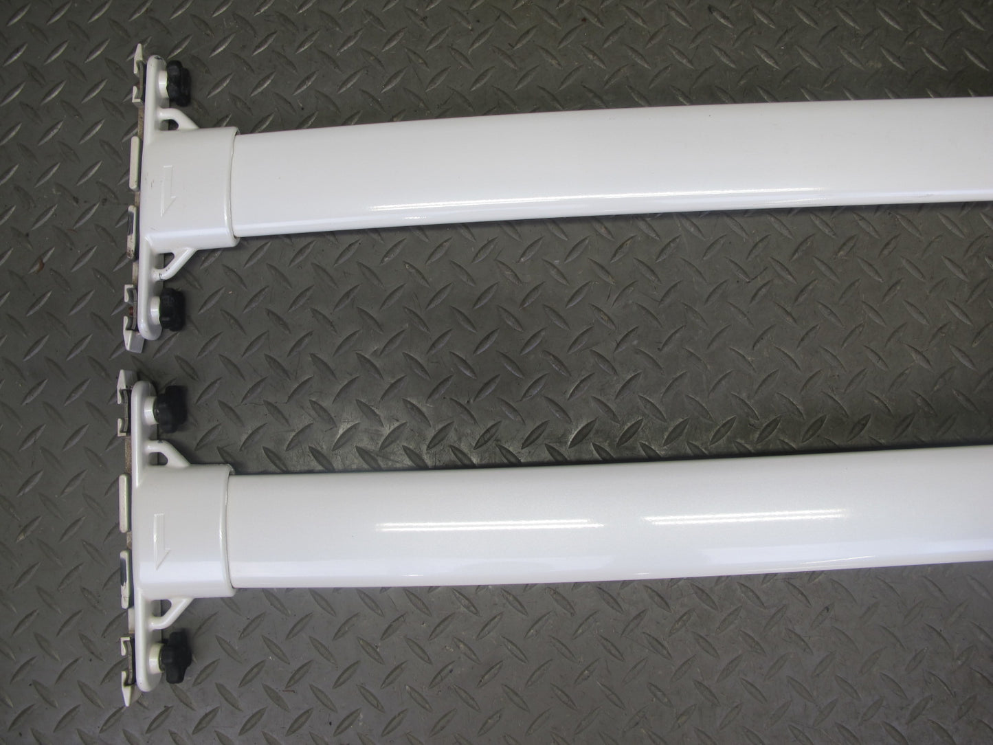 2003-2007 Lexus J100 LX470 Left & Right Roof Luggage Rack Rail Cross Bar Set