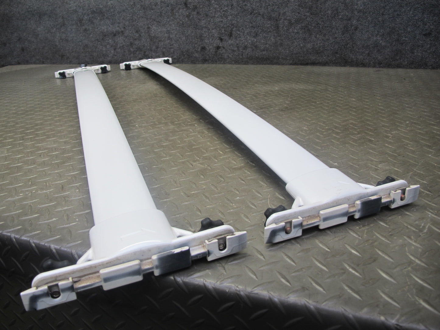 2003-2007 Lexus J100 LX470 Left & Right Roof Luggage Rack Rail Cross Bar Set