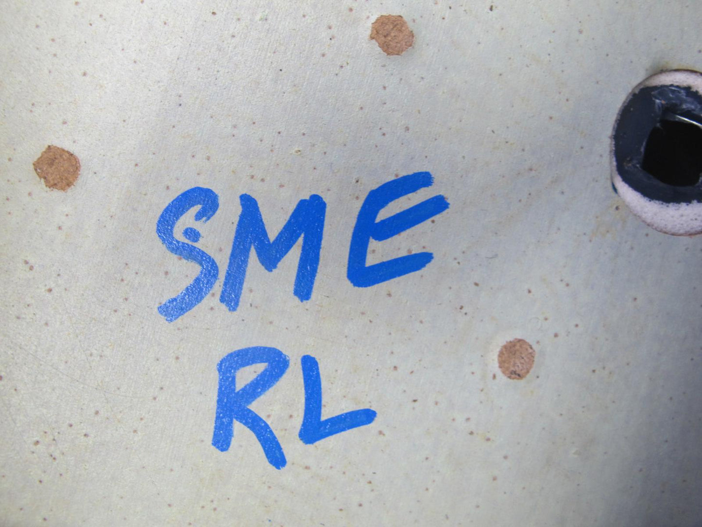 82-85 Mercedes W123 Sedan Set of 2 Rear Door Interior Trim Cover Panel Blue OEM