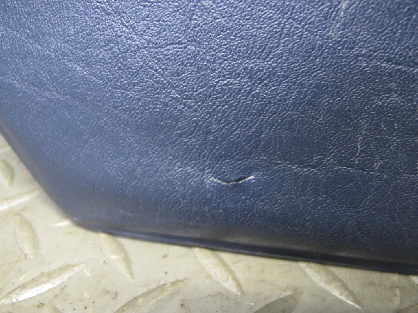 82-85 Mercedes W123 Sedan Set of 2 Rear Door Interior Trim Cover Panel Blue OEM