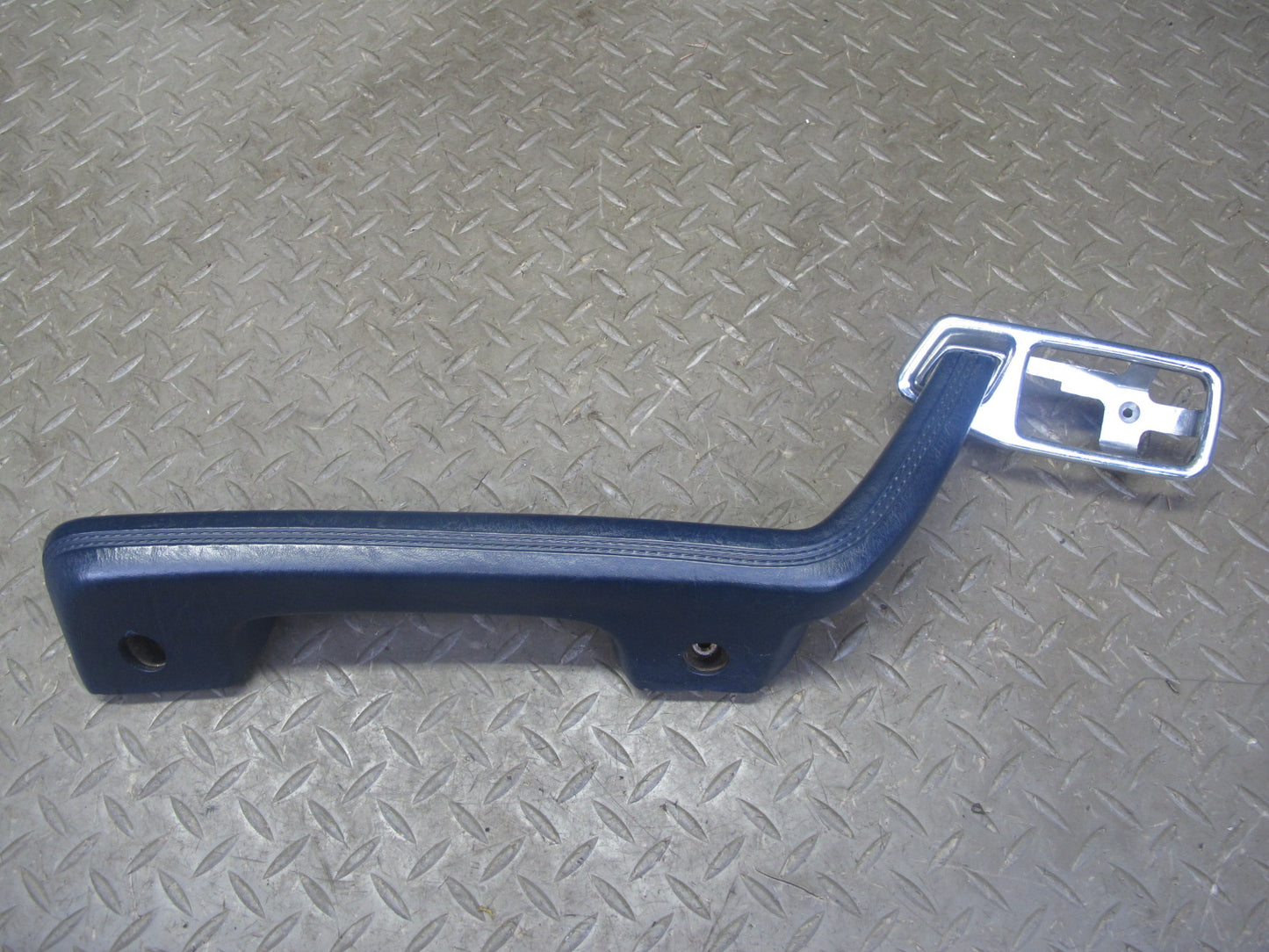 82-85 Mercedes W123 Sedan Set of 2 Rear Door Interior Trim Cover Panel Blue OEM