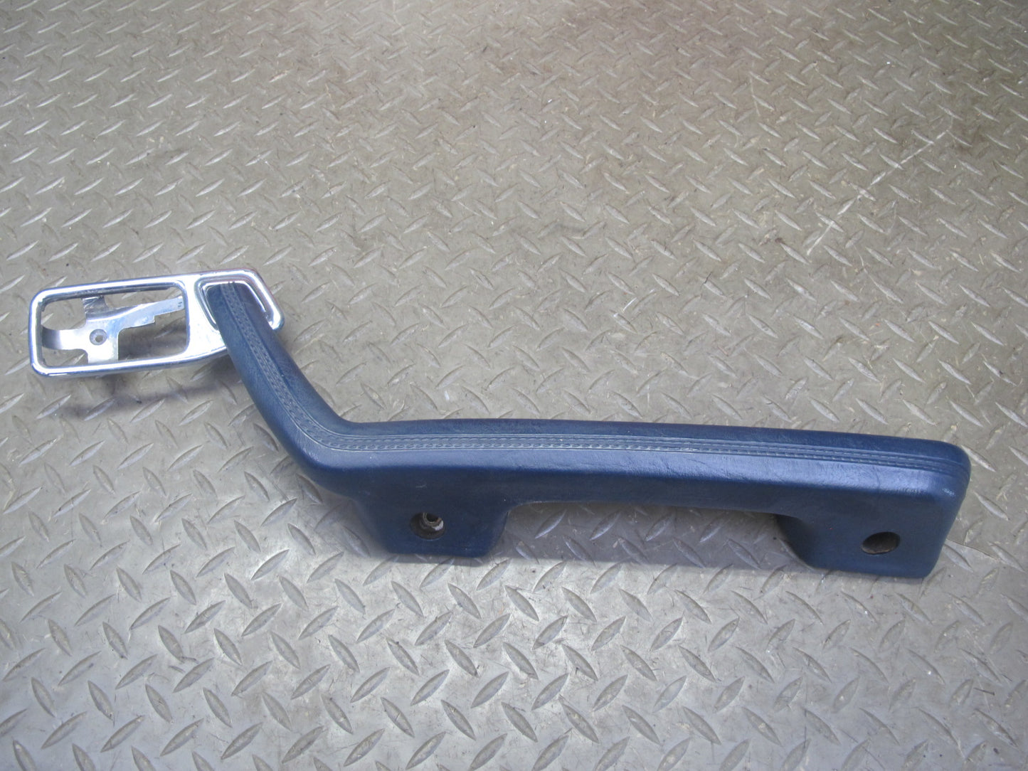 82-85 Mercedes W123 Sedan Front Left Right Door Interior Trim Cover Blue Set OEM