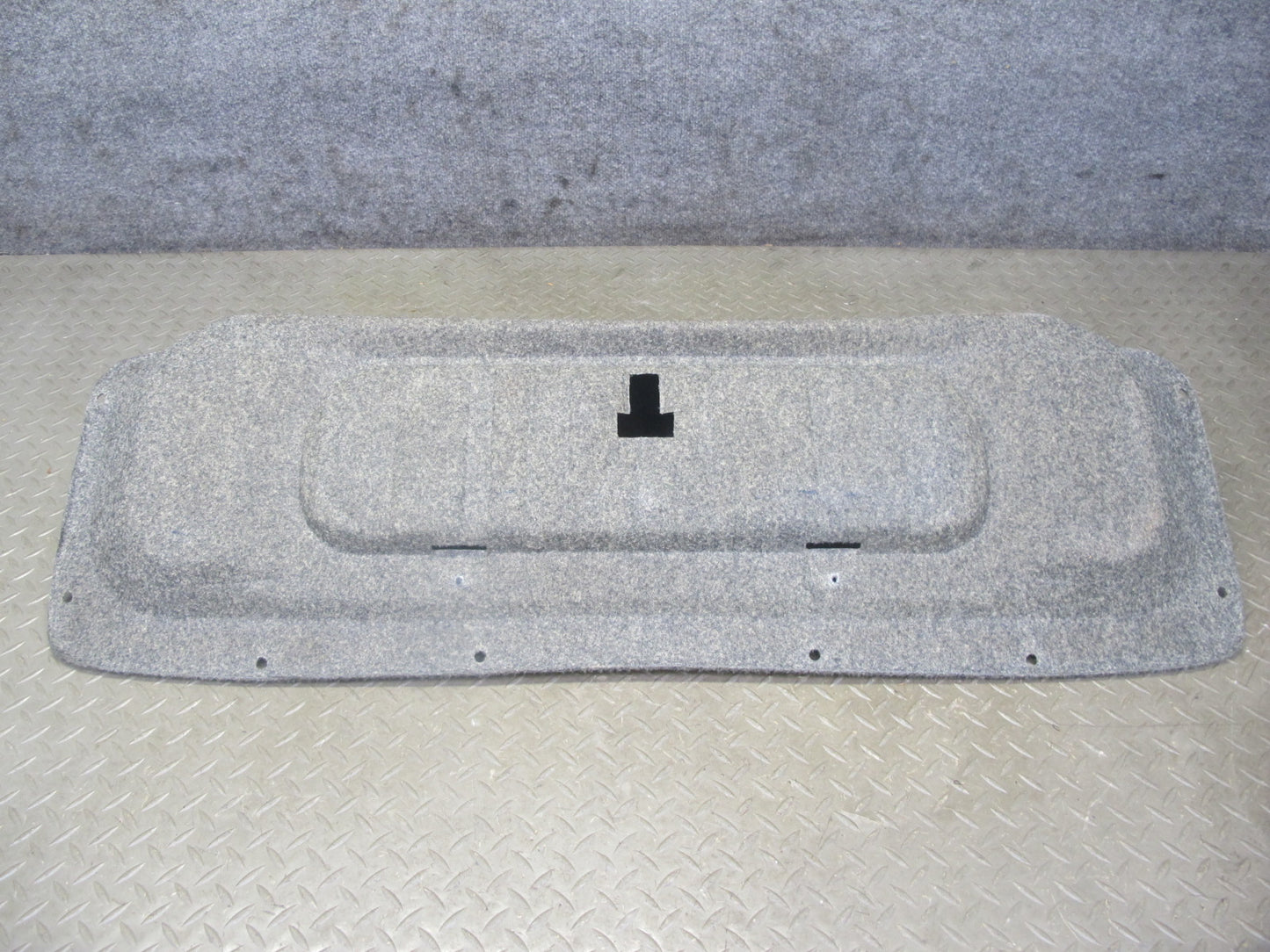 94-99 BMW E36 325iC 328iC Convertible Rear Trunk Lid Carpet Liner Trim Cover OEM