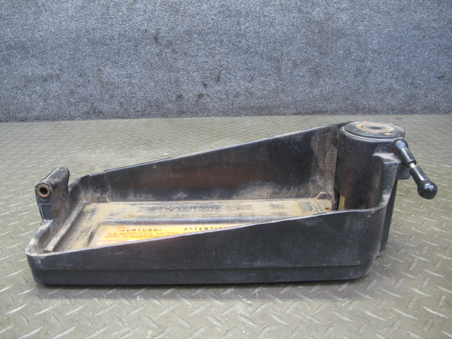 94-99 BMW E36 328iC Convertible Battery Tray Vibration Absorber Bracket OEM