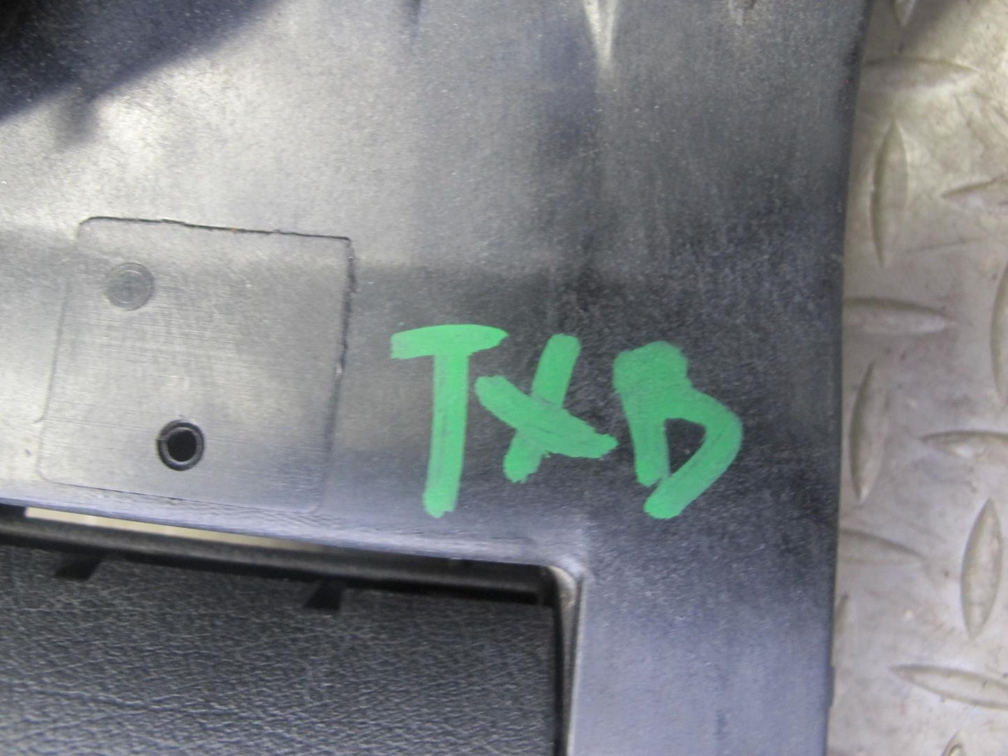 94-99 BMW E36 325iC 328iC Convertible Center Console Leather Armrest Gray OEM