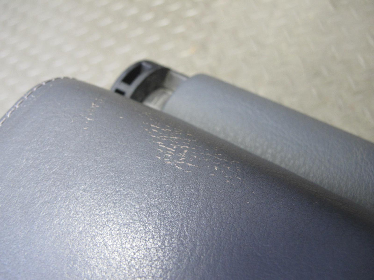 94-99 BMW E36 325iC 328iC Convertible Center Console Leather Armrest Gray OEM