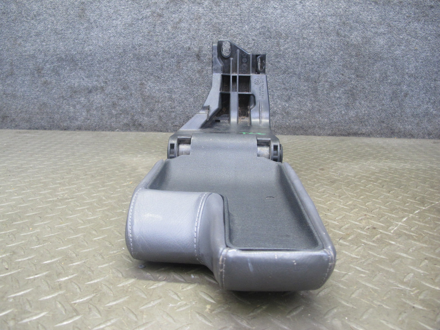 94-99 BMW E36 325iC 328iC Convertible Center Console Leather Armrest Gray OEM