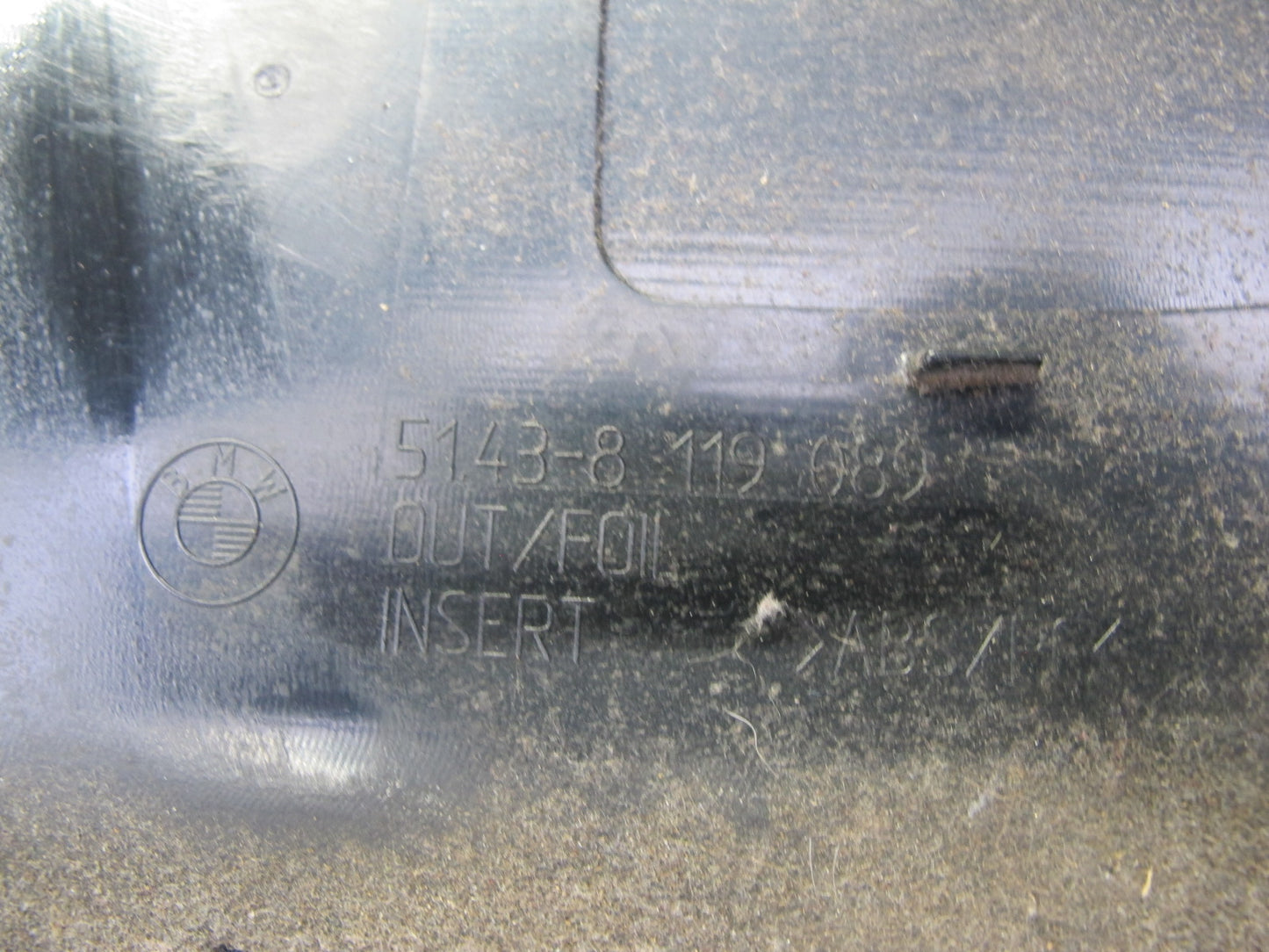 94-99 BMW E36 328iC Convertible Rear Left Interior Trim Panel 8119089 OEM