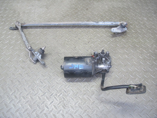 77-85 Mercedes W123 300D 240D Windshield Wiper Transmission Linkage w Motor OEM