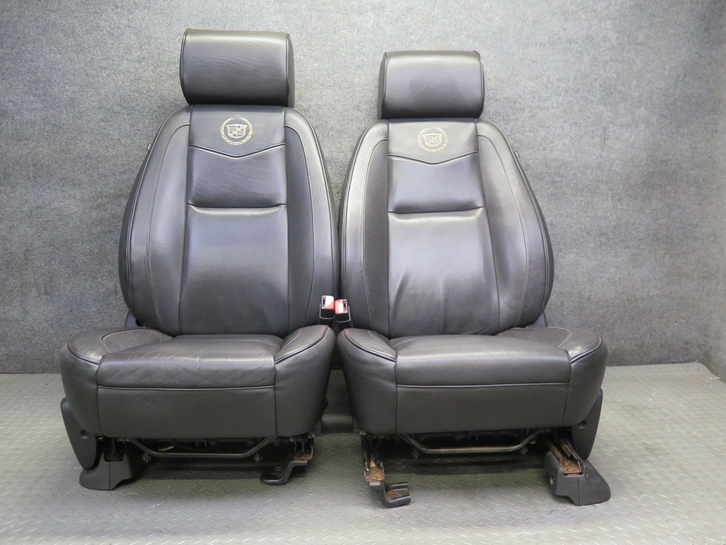 2013-2014 Cadillac Escalade Platinum Front Left & Right Leather Seat Set of 2
