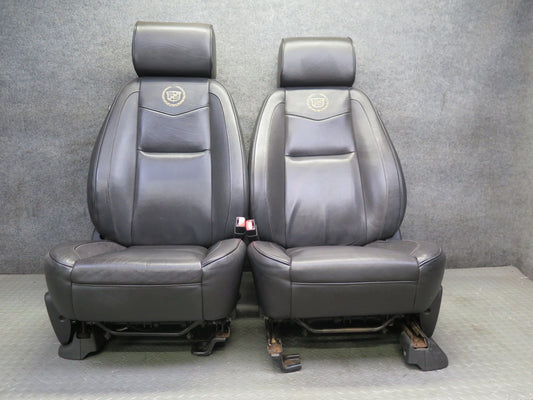 2013-2014 Cadillac Escalade Platinum Front Left & Right Leather Seat Set of 2