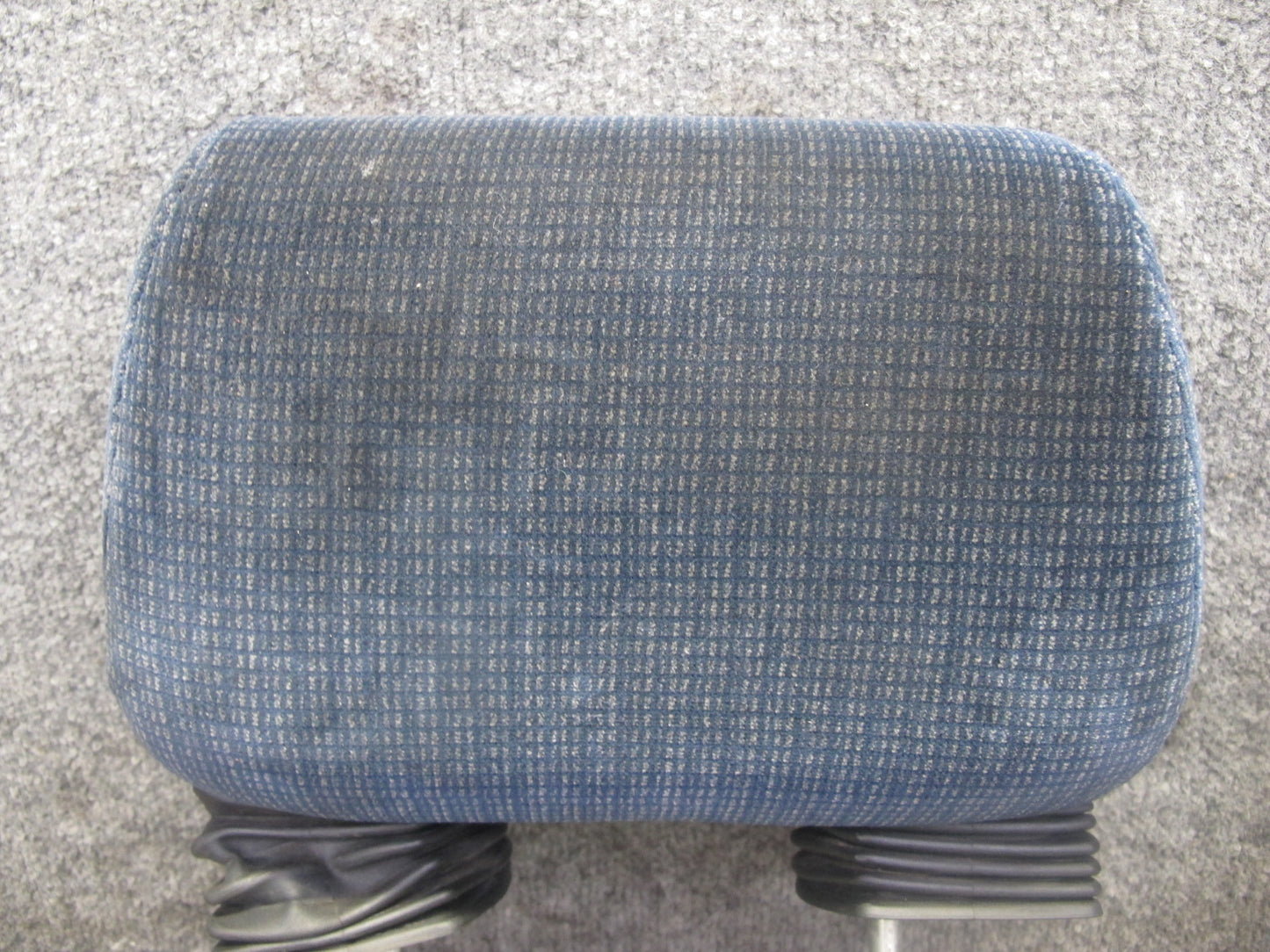 85-89 Toyota MR2 AW15 Set of 2 Front Left & Right Velour Seat Headrest Blue OEM