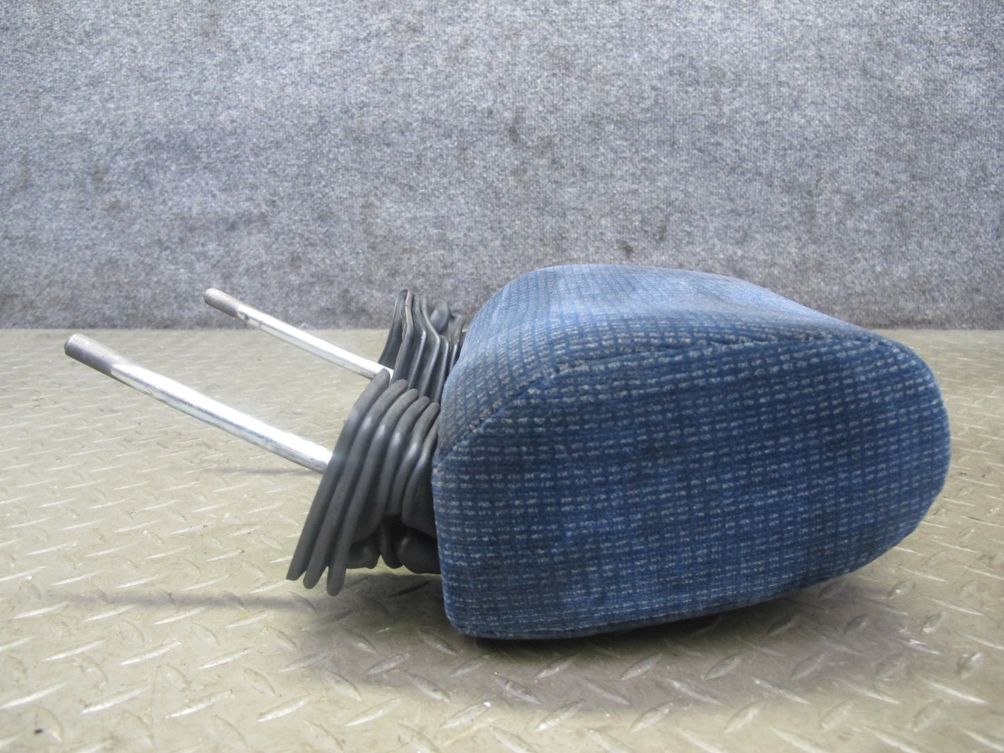 85-89 Toyota MR2 AW15 Set of 2 Front Left & Right Velour Seat Headrest Blue OEM