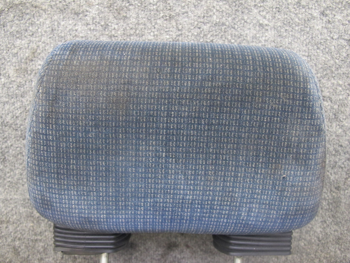 85-89 Toyota MR2 AW15 Set of 2 Front Left & Right Velour Seat Headrest Blue OEM