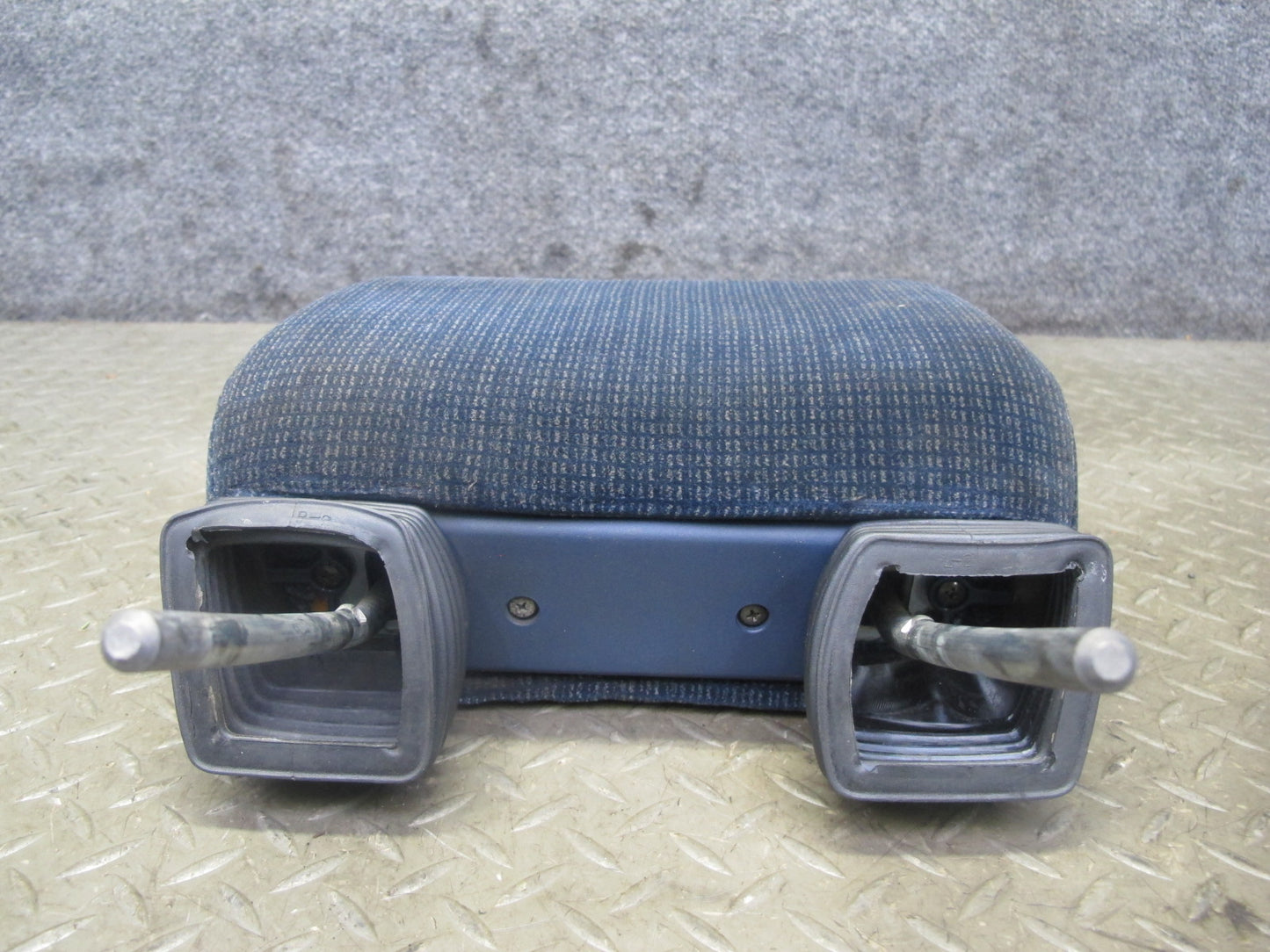 85-89 Toyota MR2 AW15 Set of 2 Front Left & Right Velour Seat Headrest Blue OEM