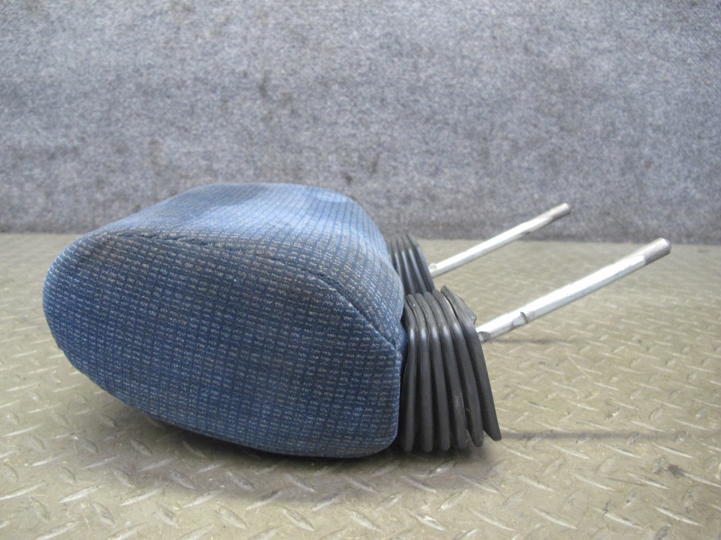 85-89 Toyota MR2 AW15 Set of 2 Front Left & Right Velour Seat Headrest Blue OEM